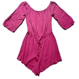 WHITE HOUSE BLACK MARKET off the shoulder Romper/Swim coverup - sold out online